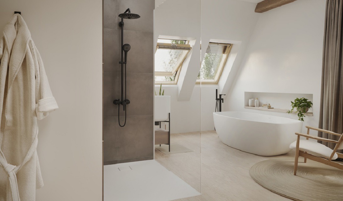 Duschkabine Seamlite. MaximierterMinimalismus