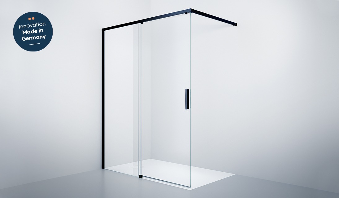 Duschkabine Vita pure. Minimalismusin Reinform